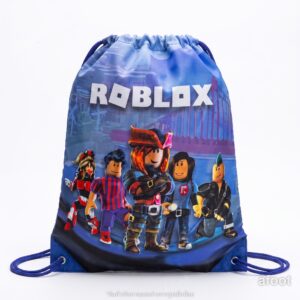 กระเป๋าหูรูด (Gym Sack) ลาย Roblox