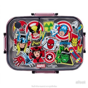 กล่องข้าวสเตนเลส Smiggle ลาย Marvel Avengers 750ml