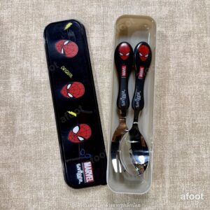 ชุดช้อนส้อม Smiggle ลาย Spider-Man Marvel